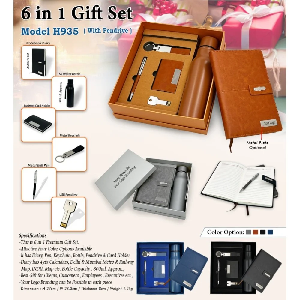 6 in 1 Corporate Gift Set